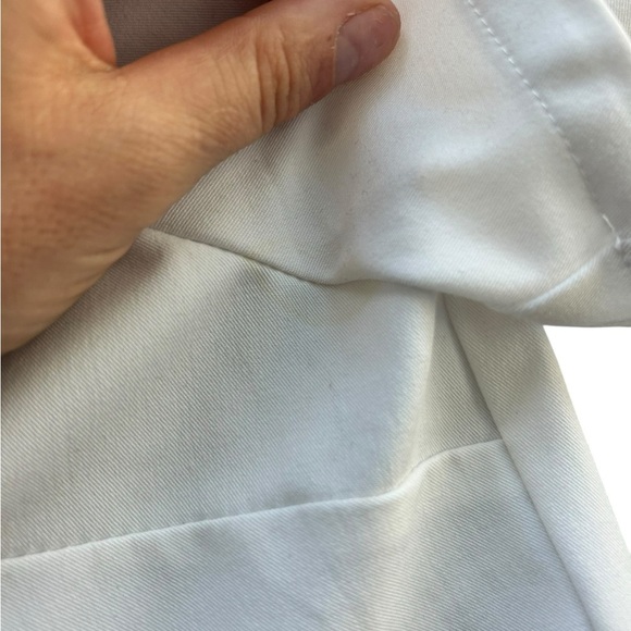 Sunday Best Shirt aritzia tuesday crop womens White preppy academia Size Small - Picture 5 of 9